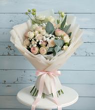 Букет цветов из:  Розы и Лизиантусы #REPLACE_PRED# Игумново