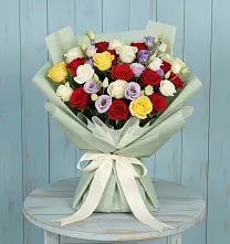 Букет цветов из:  Розы #REPLACE_PRED# Игумново