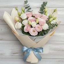 Букет цветов из:  Лизиантусы в Игумново