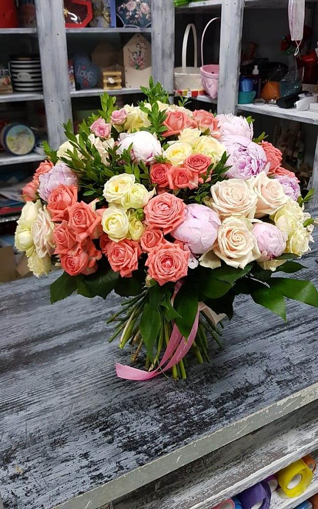 Розовое мороженное в Игумново Букет Розовое мороженное в Игумново
