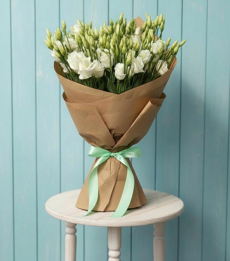 Букет цветов из: Лизиантусы в Игумново