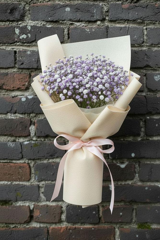 Букет цветов из: Гипсофила в Игумново