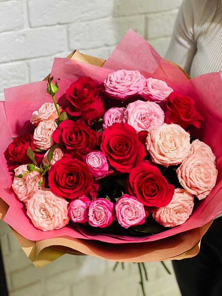 Букет цветов из: Розы в Игумново