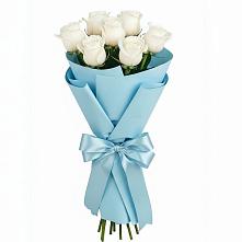 Букет 7 белых роз Проуд #REPLACE_PRED# Игумново