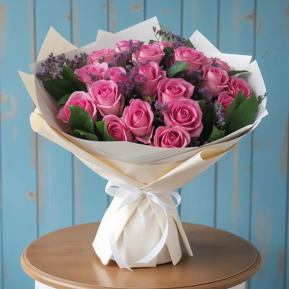 Букет цветов из: Розы в Игумново