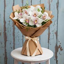 Букет цветов из:  Орхидеи и Розы #REPLACE_PRED# Игумново